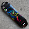 8.75in x 32.95in CAB DRAGON GREEN/BLUE FADE SKATEBOARD DECK SHAPE 245