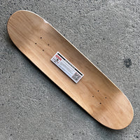 8.5in x 32.08in RIPPER YELLOW FADE SKATEBOARD DECK SHAPE 249