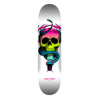 8.0in x 31.45in MCGILL SKULL & SNAKE LIME FADE SKATEBOARD DECK SHAPE 247