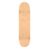 8.0in x 31.45in DETONATOR "15" SOLID WHITE SKATEBOARD DECK SHAPE 242