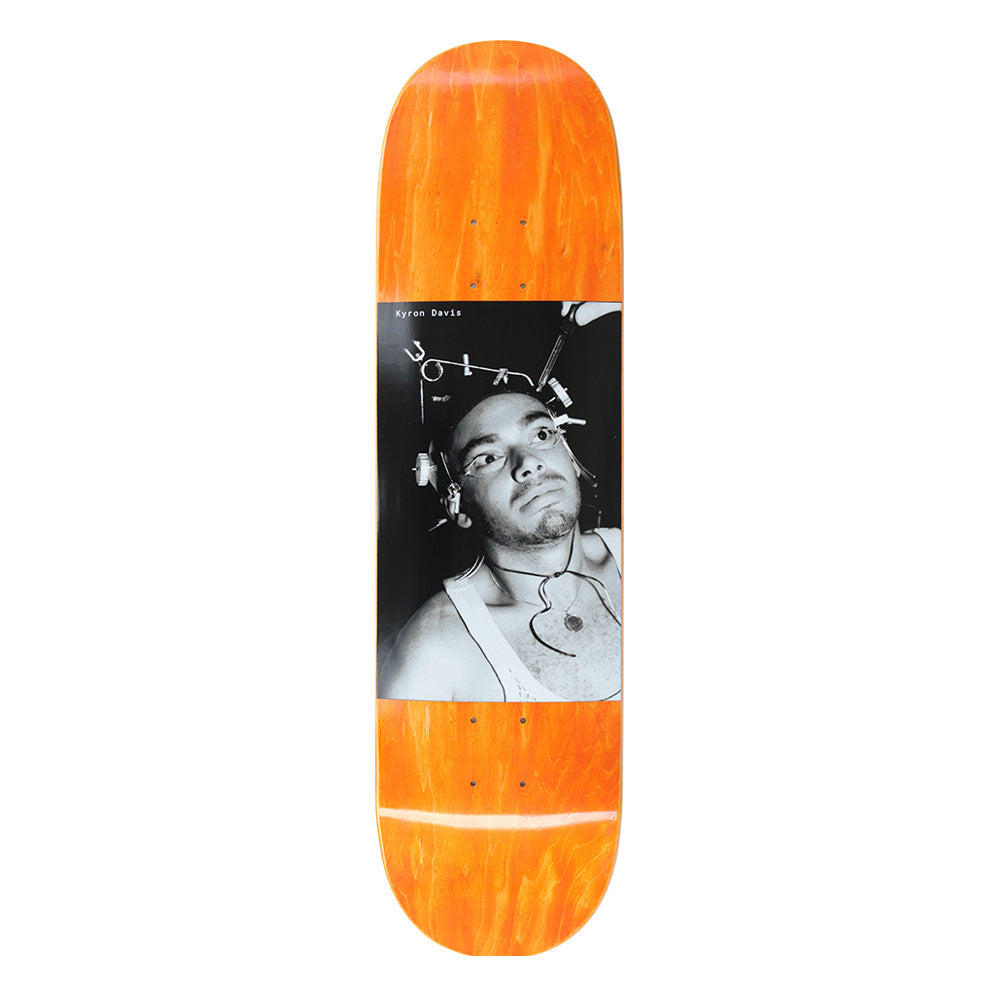 8.25in x 32.3in KYRON DAVIS BRAINWASH SKATEBOARD DECK