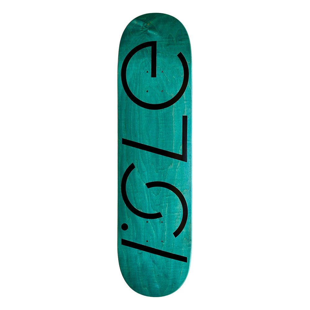 8.25in x 32.0in LOGO 1 SKATEBOARD DECK