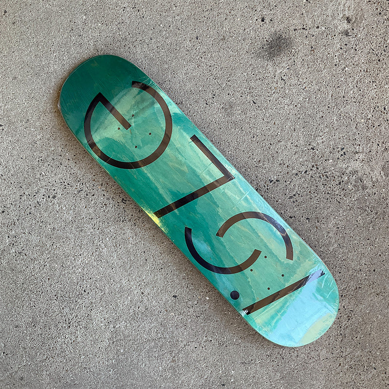 8.25in x 32.0in LOGO 1 SKATEBOARD DECK