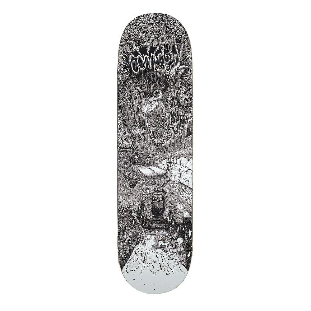 8.5in x 32.0in RYAN CONNORS DEBUT SKATEBOARD DECK