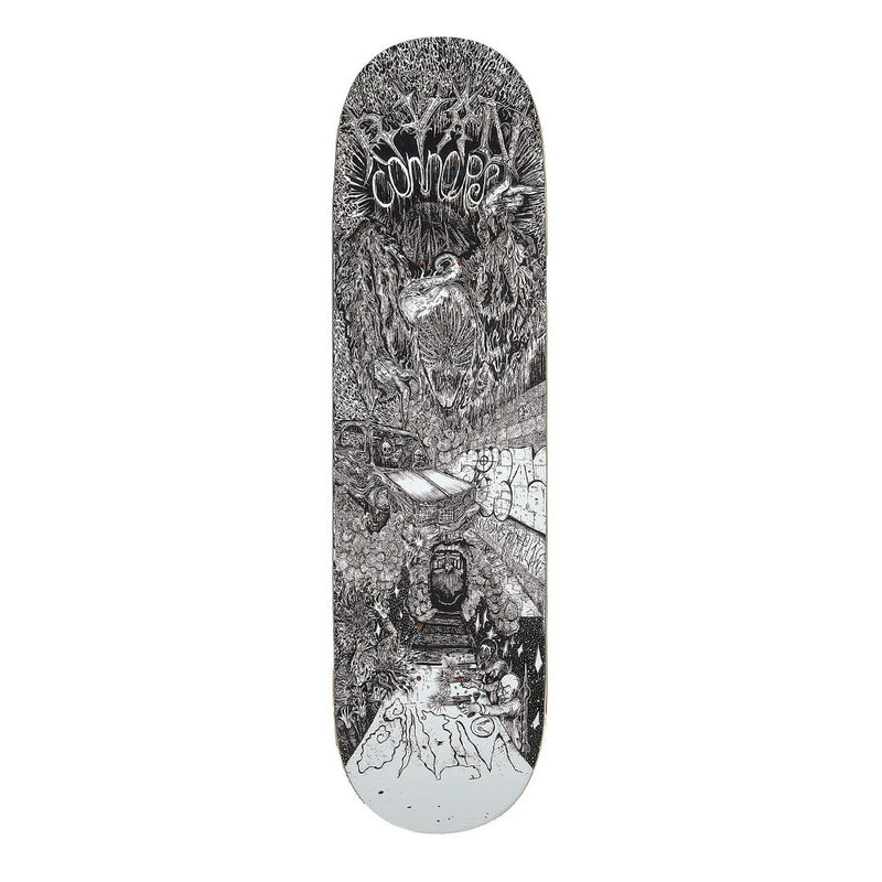 8.5in x 32.0in RYAN CONNORS DEBUT SKATEBOARD DECK