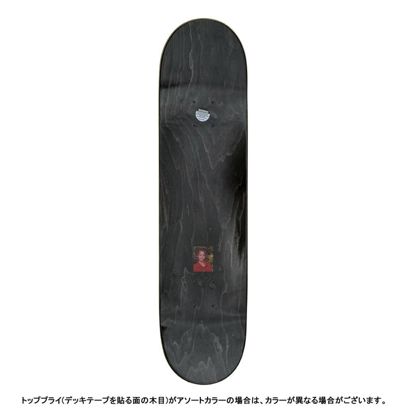8.25in x 32.0in JUSTIN DRYSEN SKATEBOARD DECK