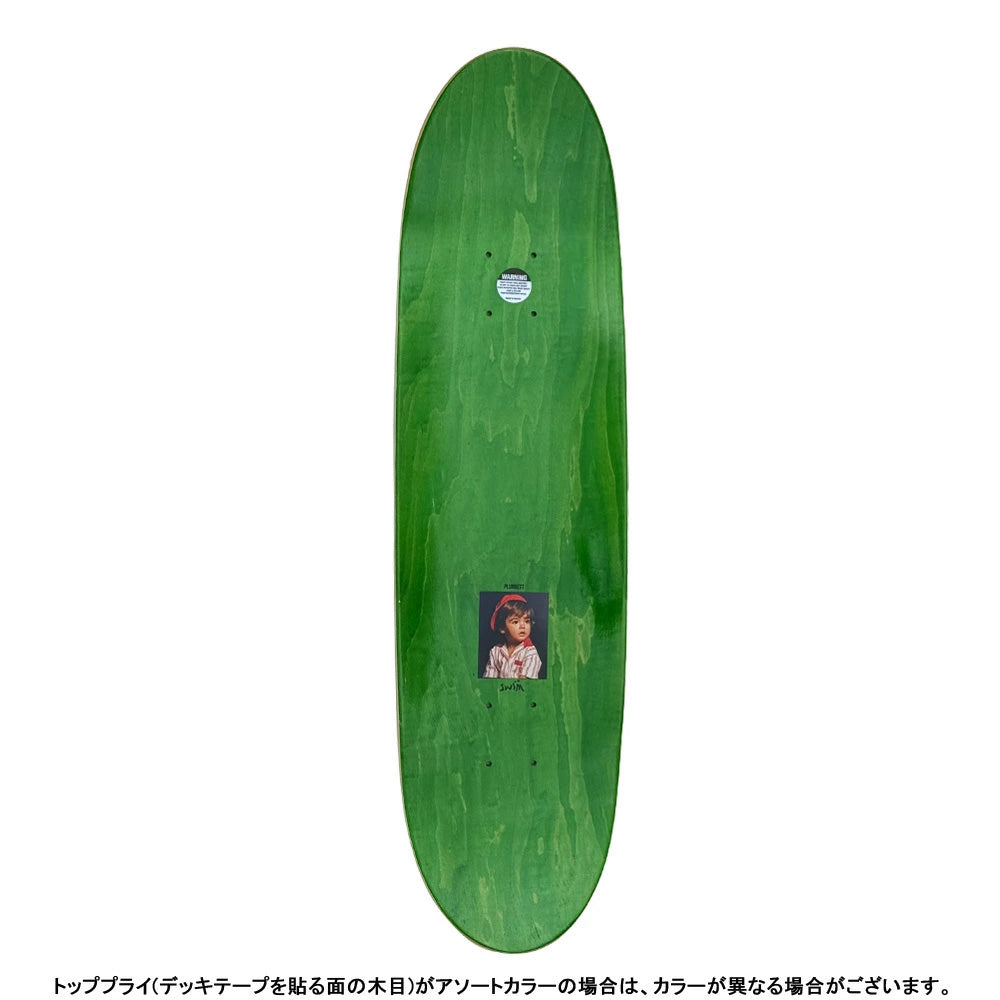 8.5in x 31.8in PLUNKETT ULTIMATE KOSTON RE-ISSUE SKATEBOARD DECK