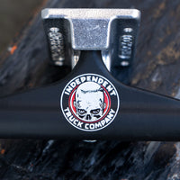 139 STAGE 11 HOLLOW OMAR HASSAN BLACK SILVER SKATEBOARD TRUCKS