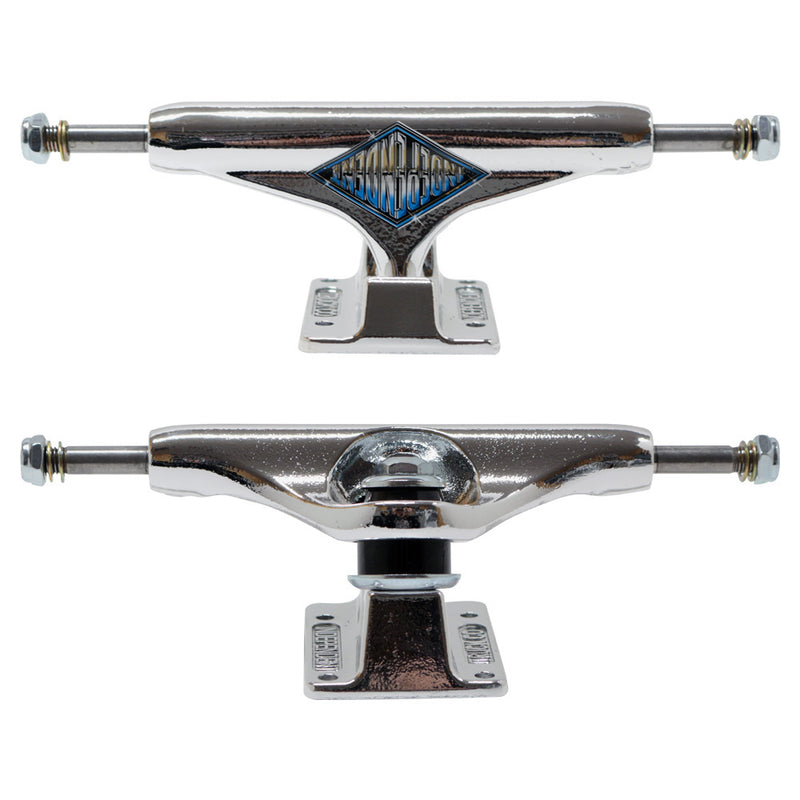 139 FORGED HOLLOW IKP CHROME SUMMIT SILVER STANDARD TRUCKS(STAGE11)