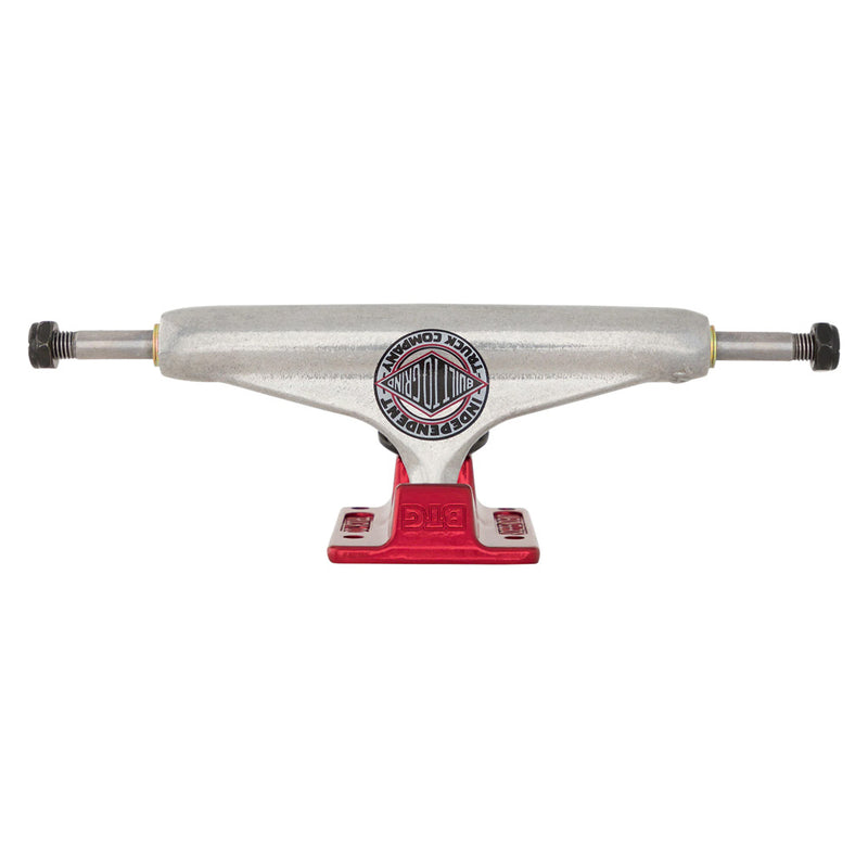 149 STAGE 11 FORGED HOLLOW BTG SUMMIT SILVER ANO RED SKATEBOARD TRUCKS