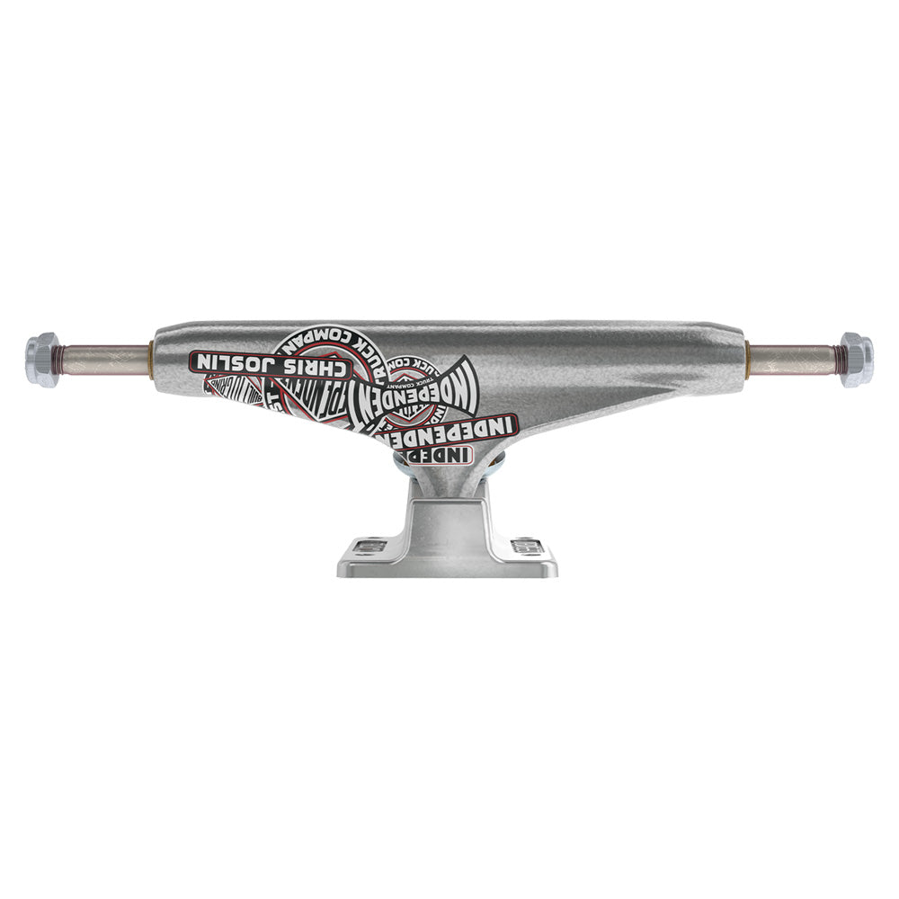 149 FORGED TITANIUM JOSLIN STICKER SLAP POLISHED SILVER STANDARD TRUCKS（Stage11）