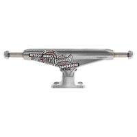144 FORGED TITANIUM JOSLIN STICKER SLAP POLISHED SILVER STANDARD TRUCKS（Stage11）