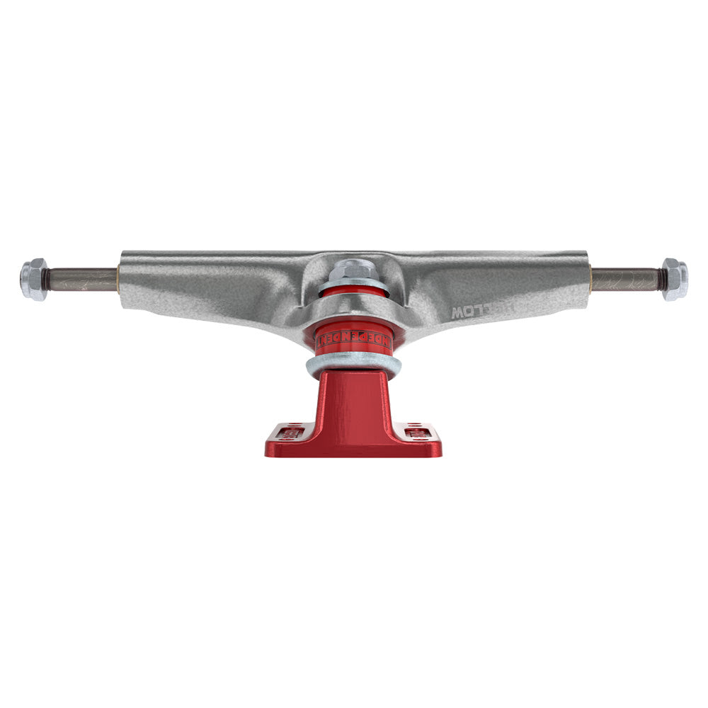166 HOLLOW BAR LOGO SILVER ANO RED STANDARD TRUCKS(STAGE4)