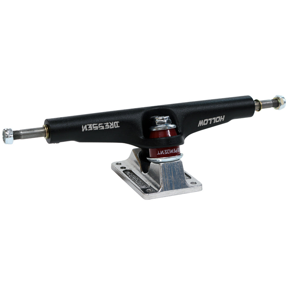 215 HOLLOW DRESSEN BLACK/SILVER STANDARD TRUCKS(STAGE4)