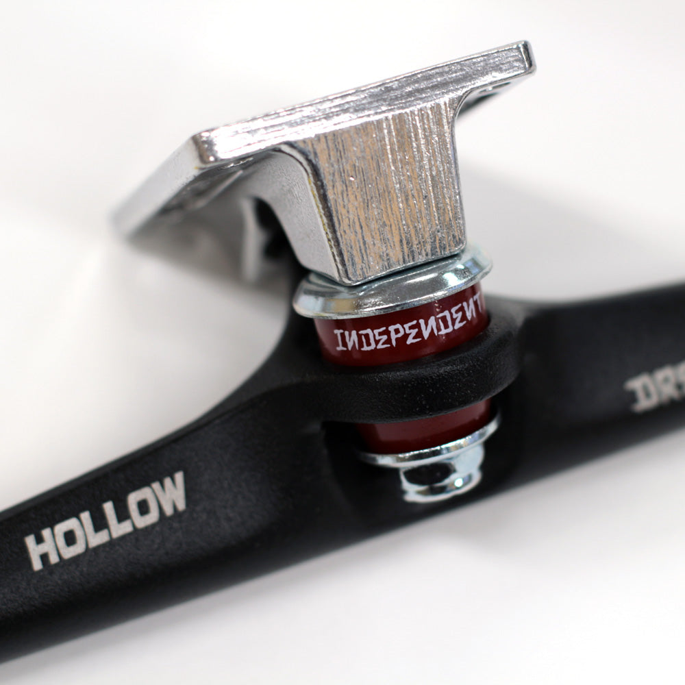215 HOLLOW DRESSEN BLACK/SILVER STANDARD TRUCKS(STAGE4)