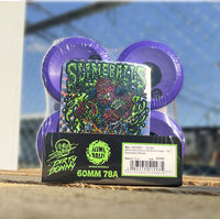 60mm DIRTY DONNY OG SLIME PURPLE 78A SKATEBOARD WHEELS