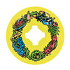 54mm SCARF BALLS VOMIT MINI YELLOW 99A SKATEBOARD WHEELS