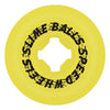 54mm SCARF BALLS VOMIT MINI YELLOW 99A SKATEBOARD WHEELS