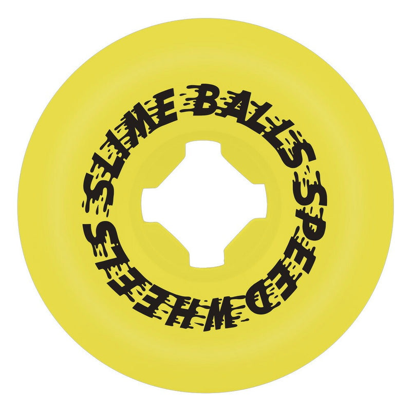 54mm SCARF BALLS VOMIT MINI YELLOW 99A SKATEBOARD WHEELS