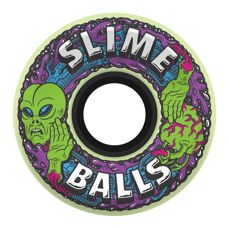 60mm ALIEN OG SLIME GITD 78A SKATEBOARD WHEELS