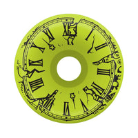 60mm CLAUS GRABKE REISSUE VOMITS NEON GREEN 95A SKATEBOARD WHEELS