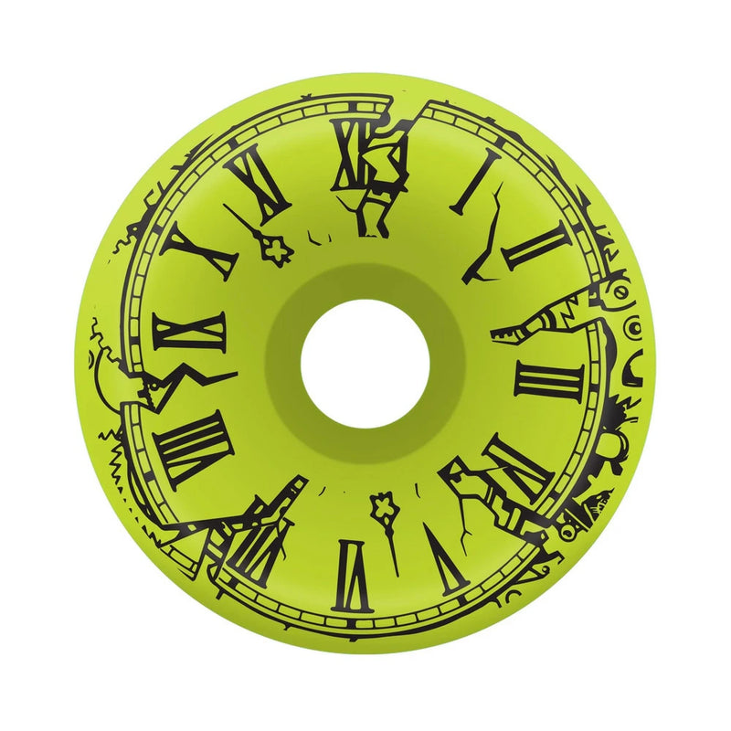 60mm CLAUS GRABKE REISSUE VOMITS NEON GREEN 95A SKATEBOARD WHEELS