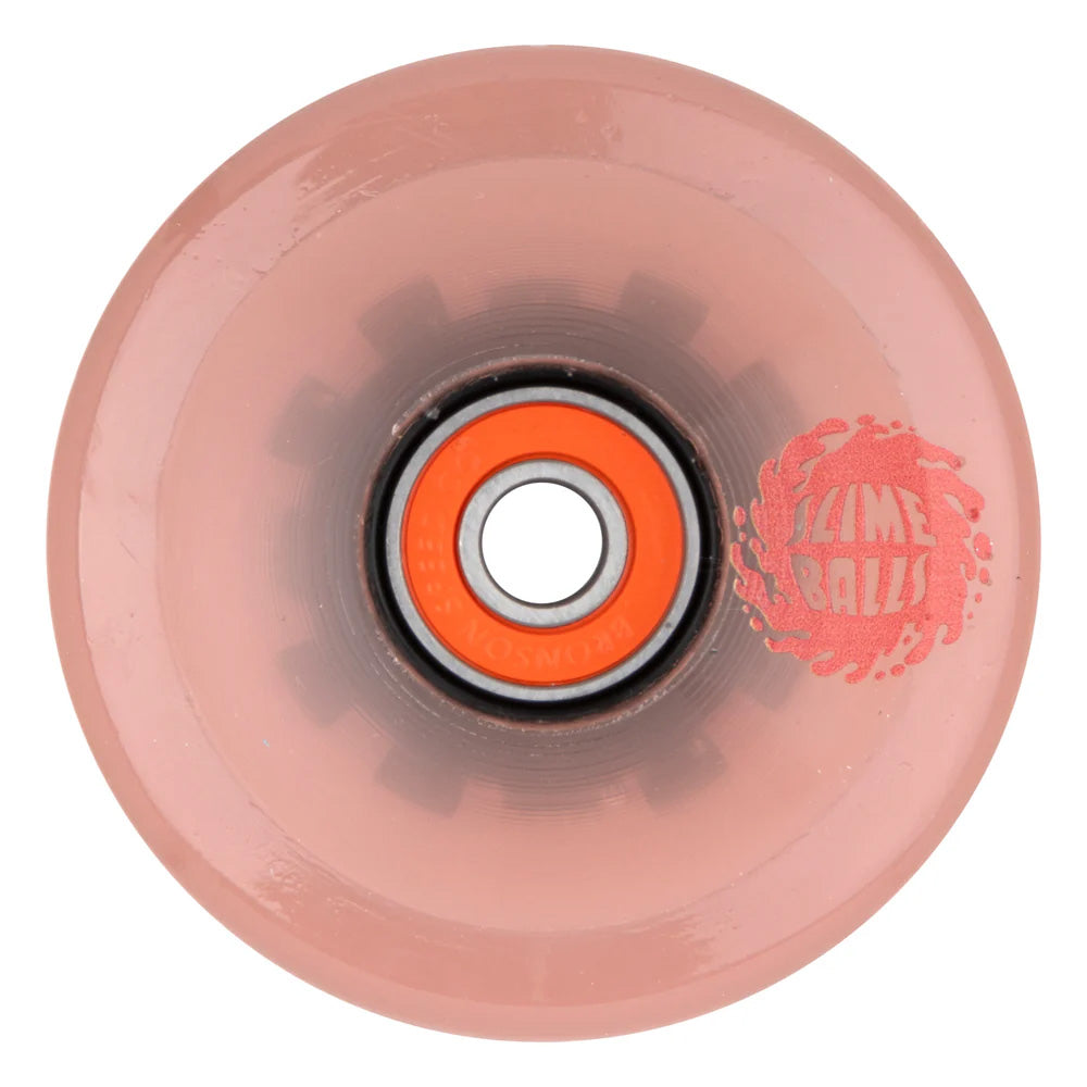 66mm LIGHT UPS PINK EYES 78A SKATEBOARD WHEELS