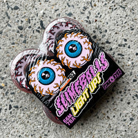 66mm LIGHT UPS PINK EYES 78A SKATEBOARD WHEELS