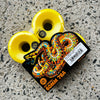 60mm KENDALL SNAKE OG SLIME YELLOW 78A SKATEBOARD WHEELS