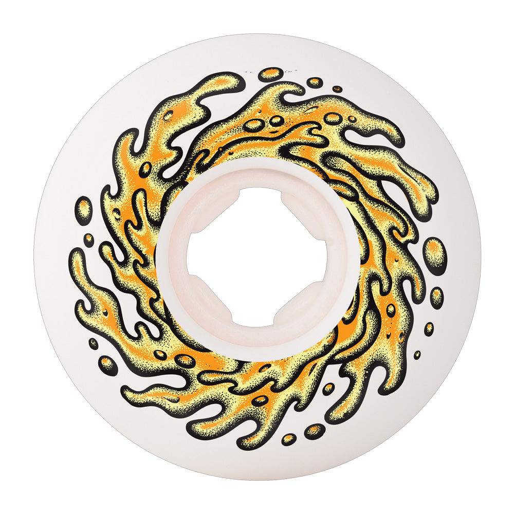 45mm OG EGGS HALF DOZEN MINI CHUBBIES WHITE 99A SKATEBOARD WHEELS