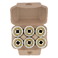 45mm OG EGGS HALF DOZEN MINI CHUBBIES WHITE 99A SKATEBOARD WHEELS