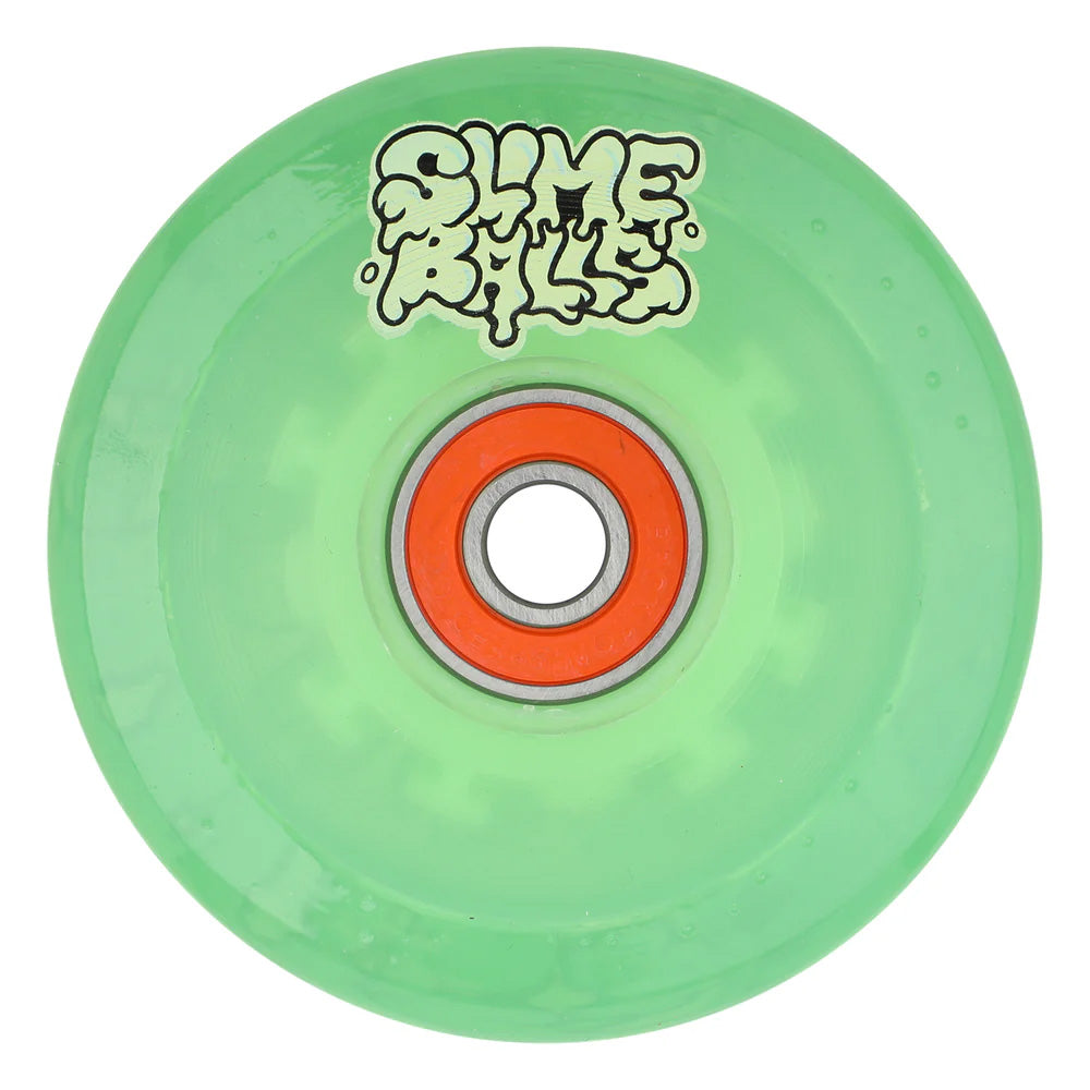 66mm ACCELERATOR LIGHT UPS OG SLIME 78A SKATEBOARD WHEELS