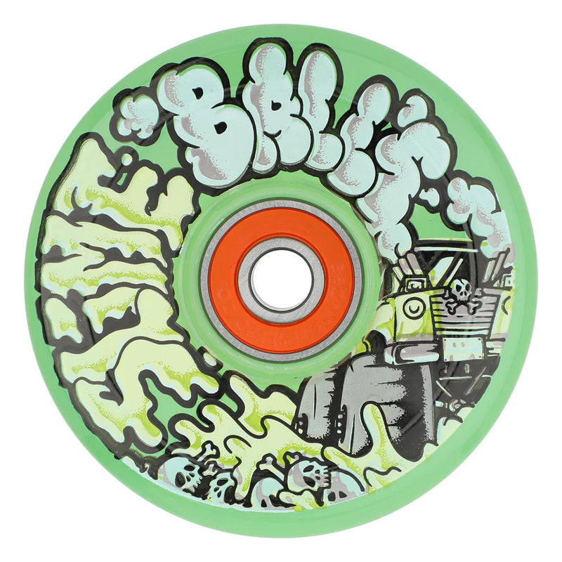 66mm ACCELERATOR LIGHT UPS OG SLIME 78A SKATEBOARD WHEELS