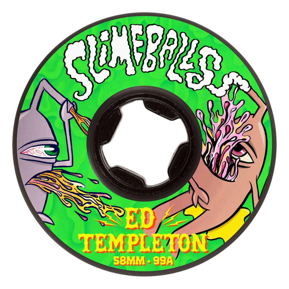 58mm ED TEMPLETON VOMIT BLACK 99A WHEELS