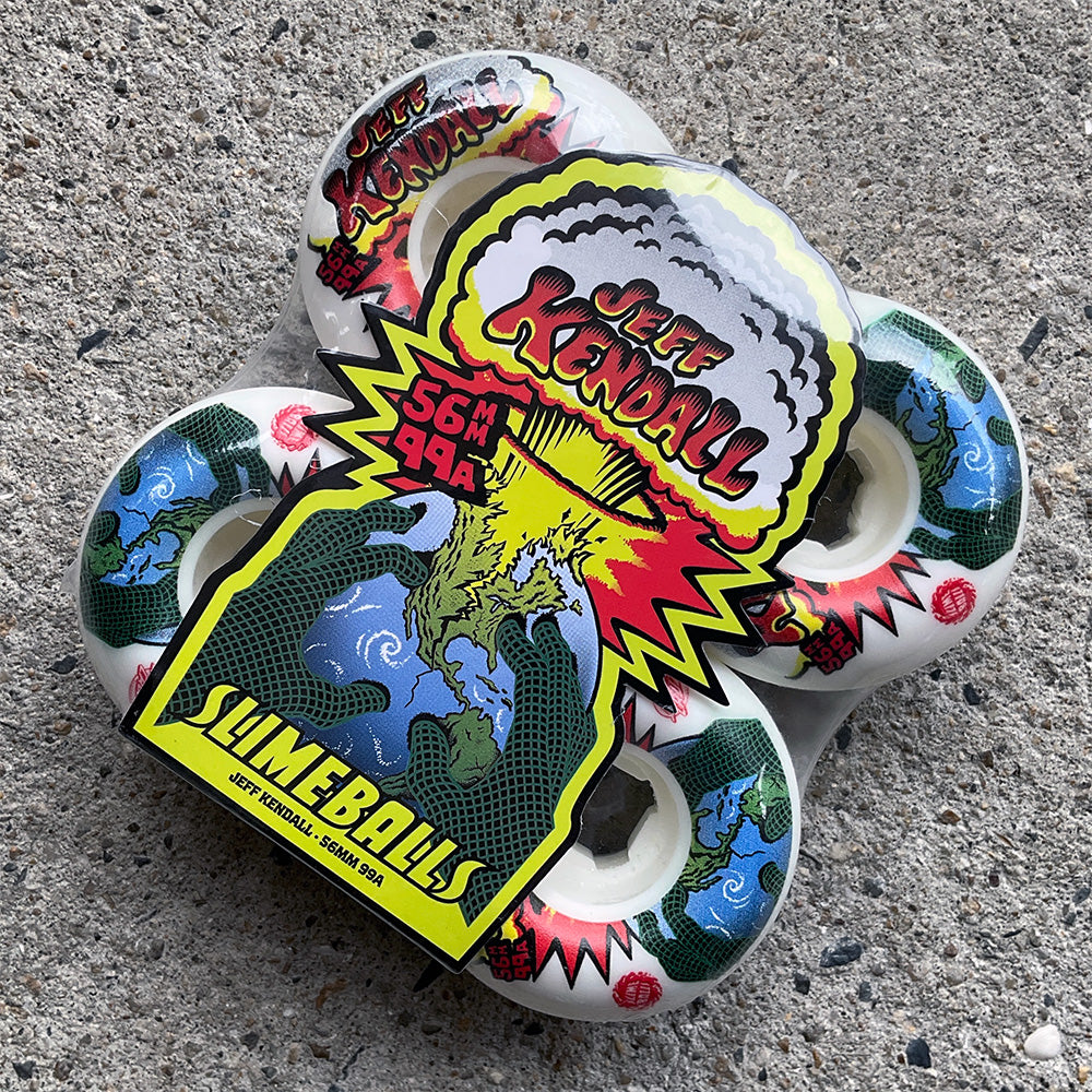 56mm JEFF KENDALL END OF THE WORLD CHUBBIES 99A SKATEBOARD WHEELS