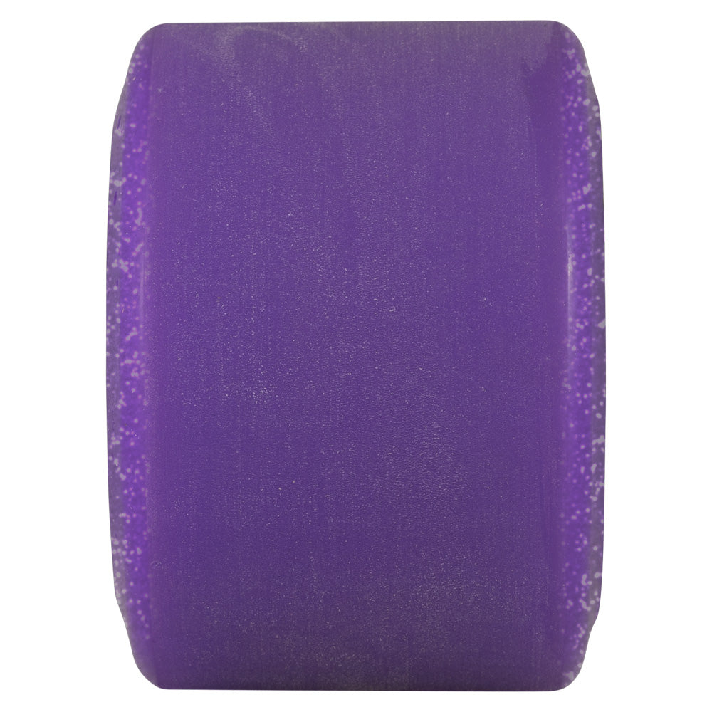 60mm JEFF KENDALL END OF THE WORLD PURPLE GLITTER 78A SKATEBOARD WHEELS