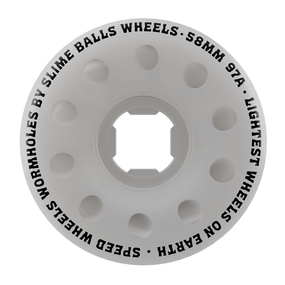 58mm WORM HOLES 97A SKATEBOARD WHEELS