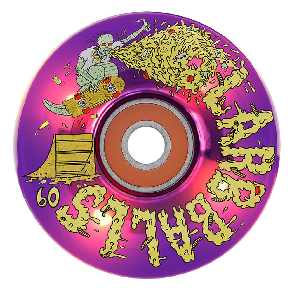60mm SAM HITZ LIGHT UPS 78A SKATEBOARD WHEELS