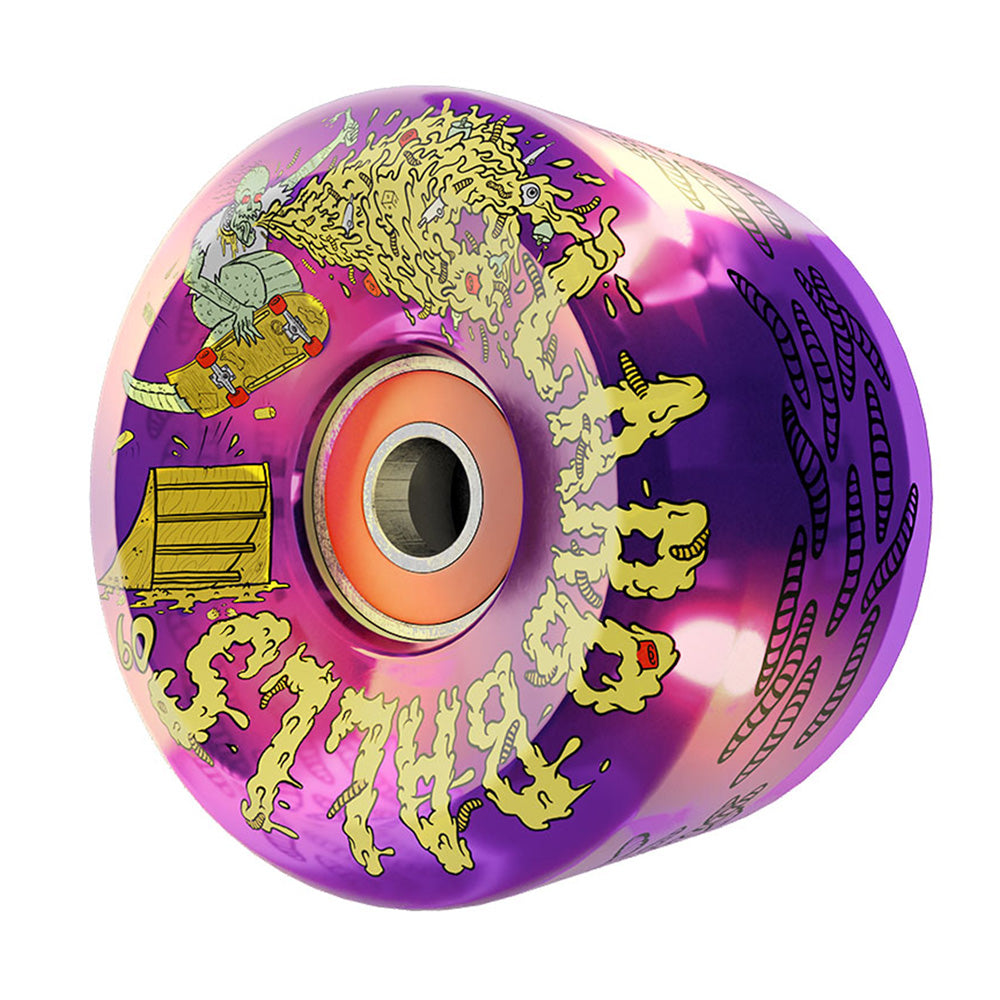 60mm SAM HITZ LIGHT UPS 78A SKATEBOARD WHEELS