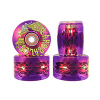 60mm SAM HITZ LIGHT UPS 78A SKATEBOARD WHEELS