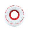 55mm CLOUDS RED 86A SKATEBOARD WHEELS