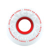 57mm CLOUDS RED 86A SKATEBOARD WHEELS