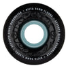 56mm CLOUDS BLACK/BLUE 78A SKATEBOARD WHEELS