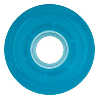 56mm CLOUDS TRANS BLUE 78A SKATEBOARD WHEELS