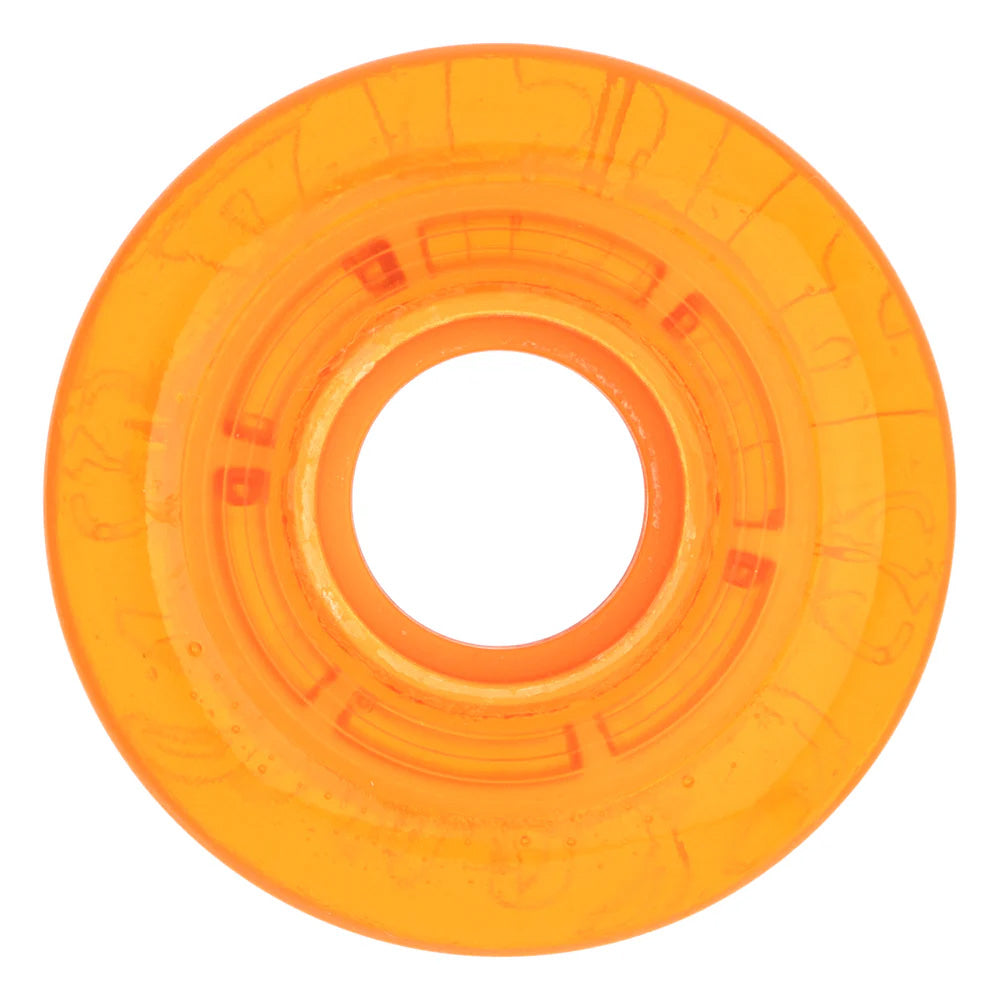 54mm HI VIS CLOUDS ORANGE 78A SKATEBOARD WHEELS