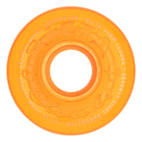 54mm HI VIS CLOUDS ORANGE 78A SKATEBOARD WHEELS