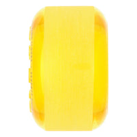 56mm HI VIS CLOUDS YELLOW 78A SKATEBOARD WHEELS