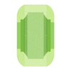 57mm CLOUDS TRANSPARENT GREEN GITD 78A SKATEBOARD WHEELS