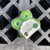 57mm CLOUDS TRANSPARENT GREEN GITD 78A SKATEBOARD WHEELS