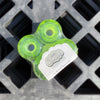 57mm CLOUDS TRANSPARENT GREEN GITD 78A SKATEBOARD WHEELS